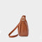 Leather Crossbody Saddle Bag