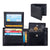 Leather Billfold Wallet with Coin Pouch