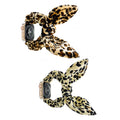 Bunny Ear Scrunchie Apple Watch Band - Leopard