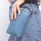 Leather Wristlet Clutch