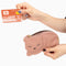 Leather Coin Purse - Sleepy Kitty