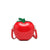 Patent Leather Crossbody Bag - Apple of The Eye