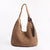 Large Raffia Straw Hobo Bag